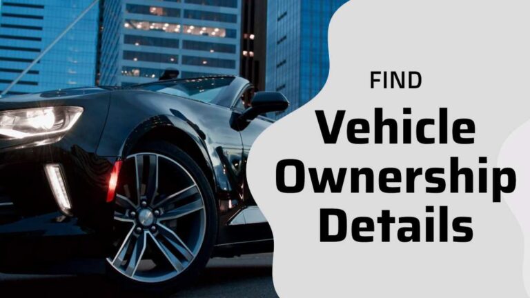 Find-Vehicle-Ownership-Details