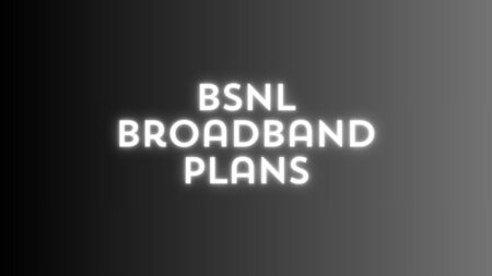 BSNL Broadband Plans